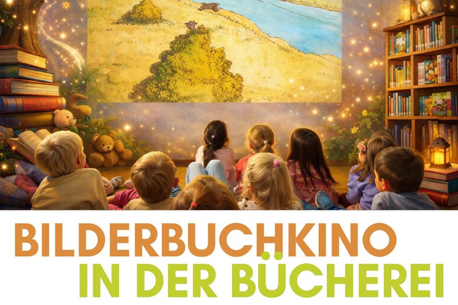 Bilderbuchkino in der Bücherei